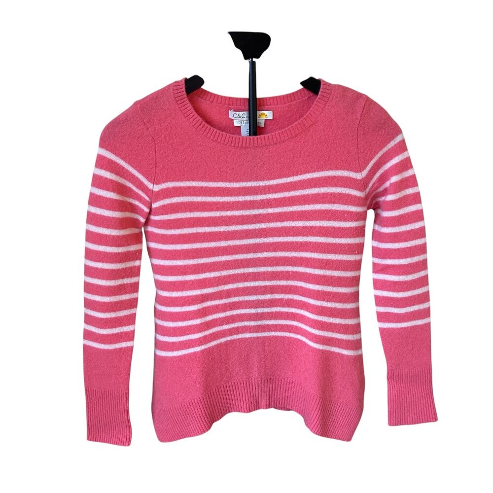 C&C California Pink Cashmere Sweater size S